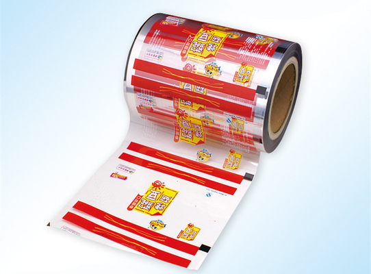 1 - 9 Colors Printed Easy Peel Lid Film Plastic Roll Stock Film ECO Friendly