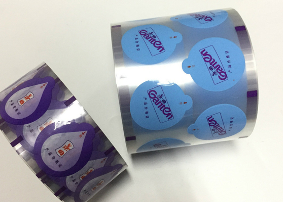 Easy peal lid film for 5 gallon Barrelled Water bottle top sealing , PET/CPP laminated material