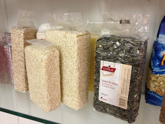 Customized BOPA / LLDPE Sausage Vacuum Packaging Bags Eco Friendly