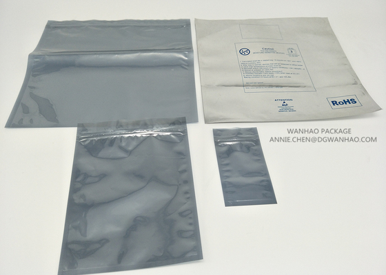 ESD Anti Static Bags For Electronics Electrostatic Discharge Aluminum Foil Zipper Bag To Prevent Damage From ESD