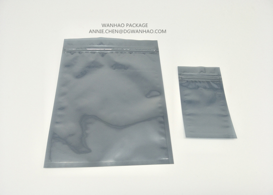 Moisture Barrier ESD Anti Static Shielding Bags Ziplock And Open Top