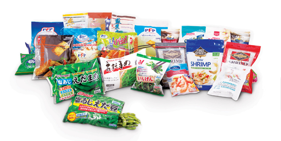 Plastic bag for frozen food  Frozen Vegetable / Seafood Shrimp Fish Quick Frozen
