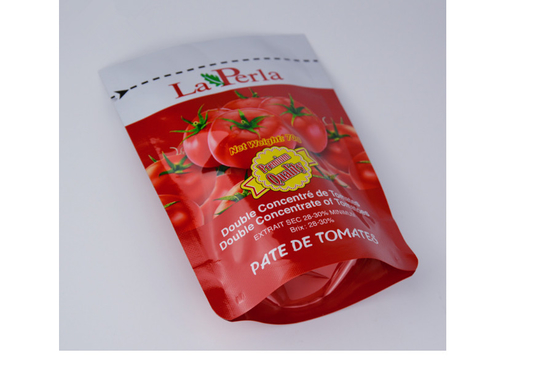 Retortable Ink And Adhesive Retort Pouch 121℃ - Ready to Eat Food Packaging Sauce Soup Retortable Stand Up Pouch