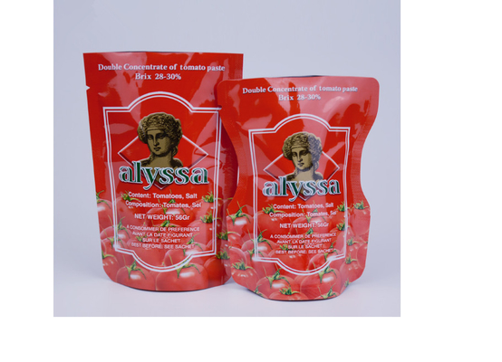 Retortable Ink And Adhesive Retort Pouch 121℃ - Ready to Eat Food Packaging Sauce Soup Retortable Stand Up Pouch