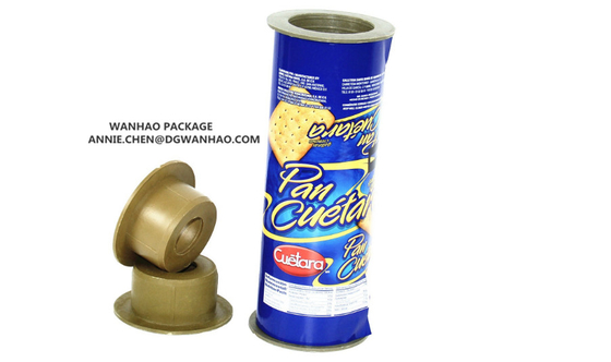 Chips / Corn Puffed printed laminated rolls Film Varieties Of Snacks Packaging