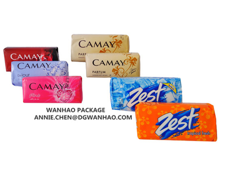 Bar Soap Wrappers plastic base wrappers Plastic Laminated Rolls Film BOPP/CPP Pearl film for Soap Bar Packaging