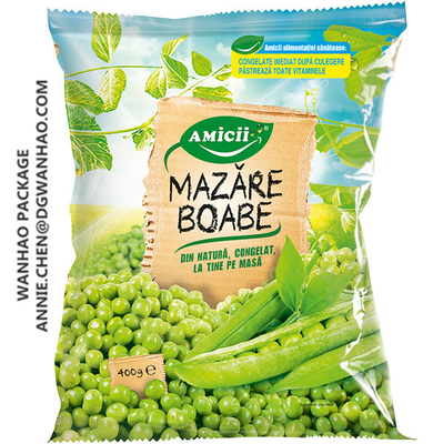 Custom Printing Frozen Food Packaging Bag , Frozen Vegetable & Fruits Packaging Bag